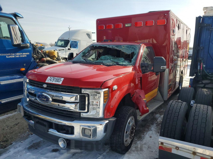 Ford F550 2019 VIN 1FDUF5HT1KEC16047