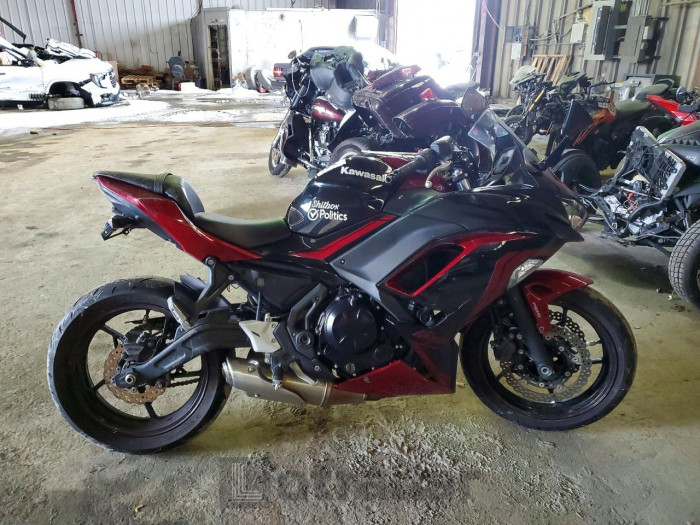 Kawasaki Ex 2021 VIN ML5EXEM11MDA45705
