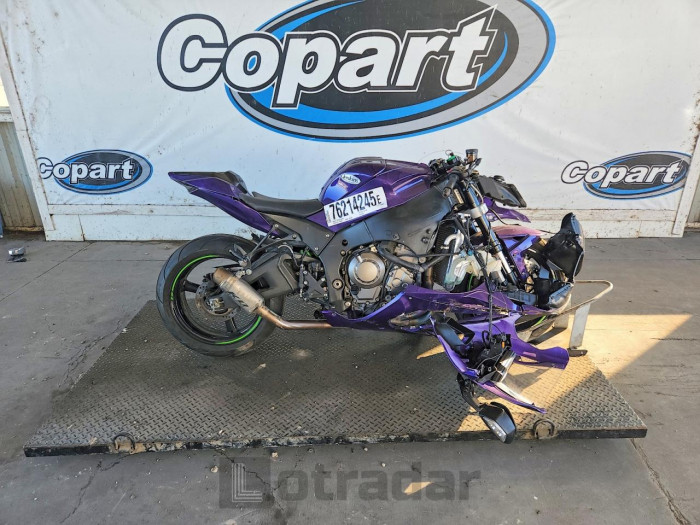 Kawasaki Zx1000 2018 VIN JKAZXCR16JA007282