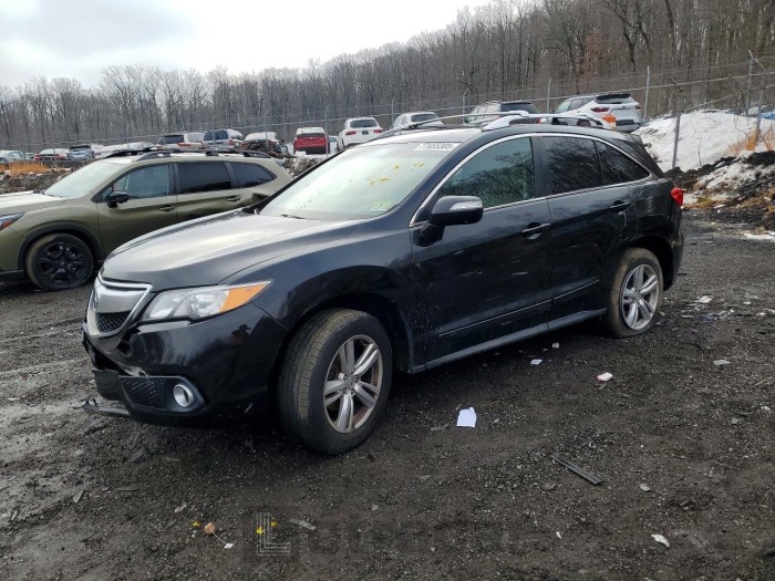 Acura Rdx 2013 VIN 5J8TB4H50DL010631