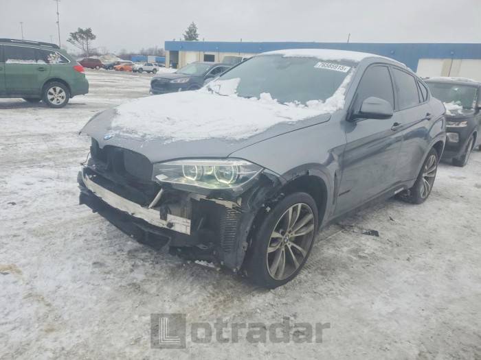 BMW X6 2016 VIN 5UXKU6C59G0R34254