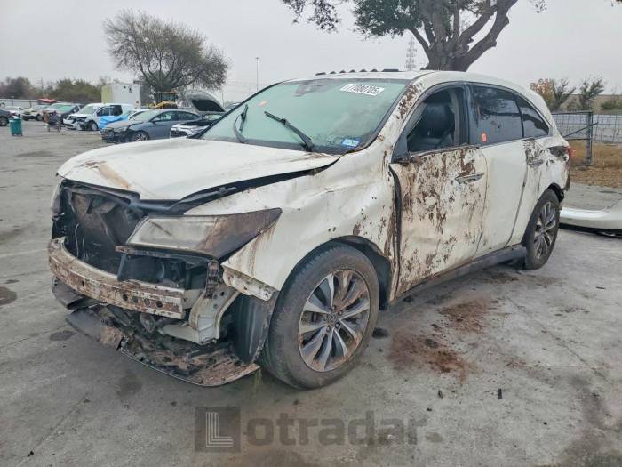 Acura Mdx 2016 VIN 5FRYD4H60GB051404