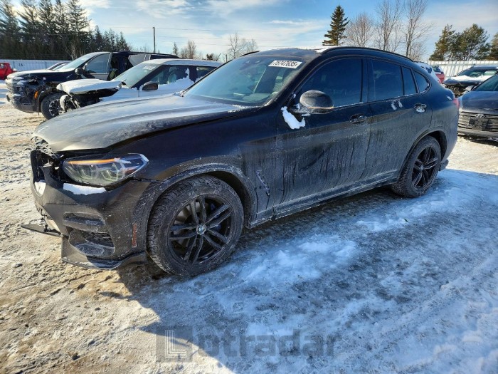 BMW X4 2021 VIN 5UX2V1C08M9D99948
