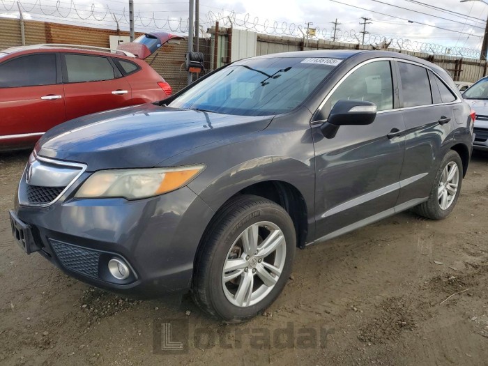 Acura Rdx 2013 VIN 5J8TB3H50DL008808