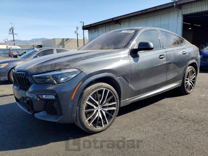 BMW X6 2021 VIN 5UXCY8C09M9E39040