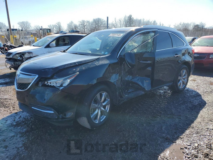 Acura Mdx 2016 VIN 5FRYD4H99GB008951