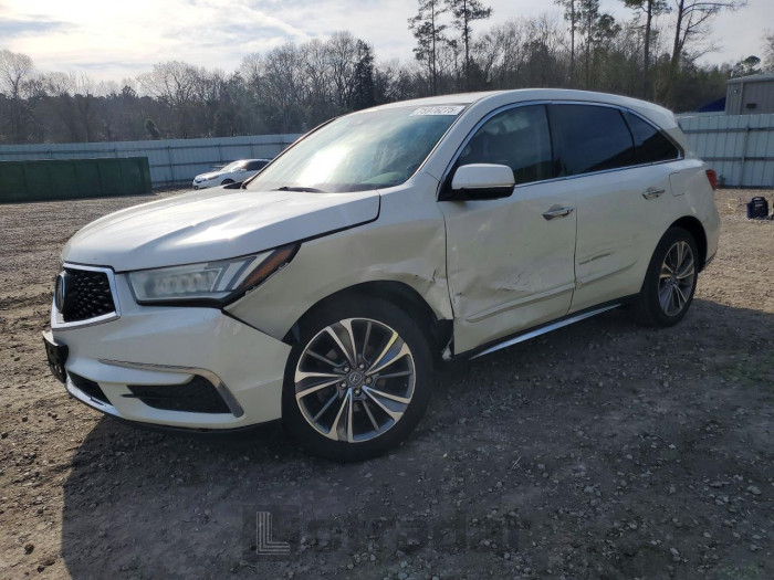 Acura Mdx 2017 VIN 5FRYD3H50HB001069