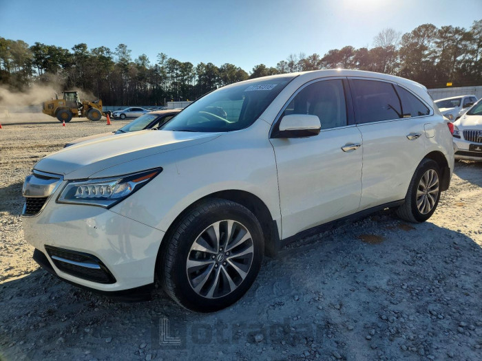 Acura Mdx 2016 VIN 5FRYD3H42GB021278