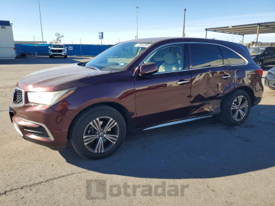 Acura Mdx 2017 5FRYD3H36HB011734