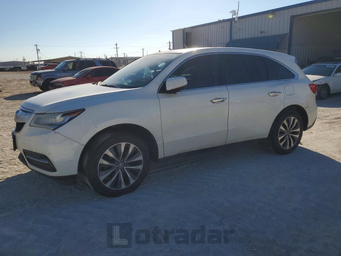 Acura Mdx 2014 VIN 5FRYD3H42EB014800