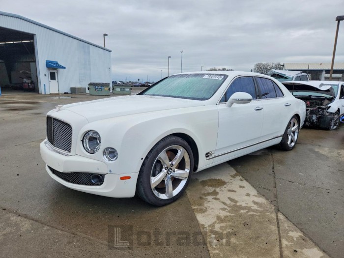 Bentley Mulsanne 2016 VIN SCBBG7ZH3GC002262