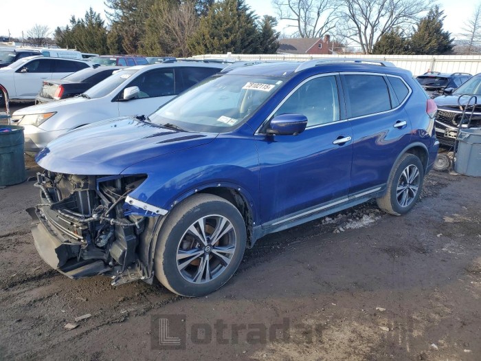 Nissan Rogue 2018 VIN JN8AT2MV5JW321631