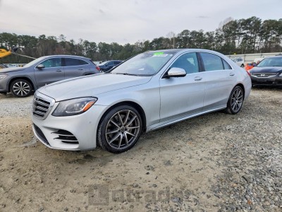 Mercedes-benz S class 2018 VIN WDDUG6GB5JA374905