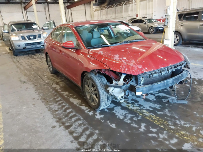 Hyundai Elantra 2018 VIN 5NPD84LF4JH222983