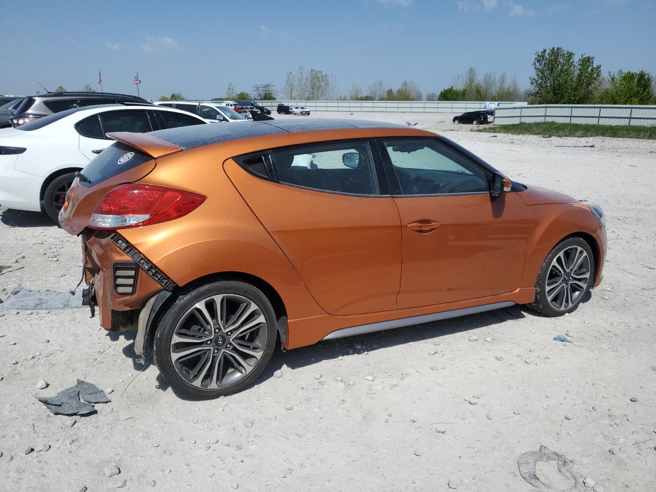 HYUNDAI VELOSTER 2016 VIN KMHTC6AE3GU275166 фото 3