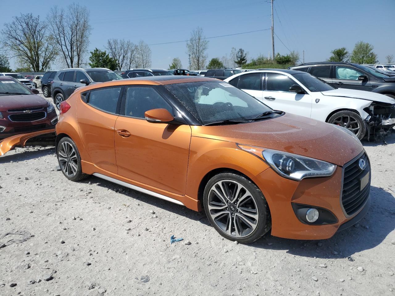 HYUNDAI VELOSTER 2016 VIN KMHTC6AE3GU275166 фото 4