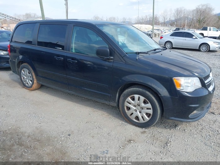 Dodge Caravan 2016 VIN 2C4RDGBG7GR151819