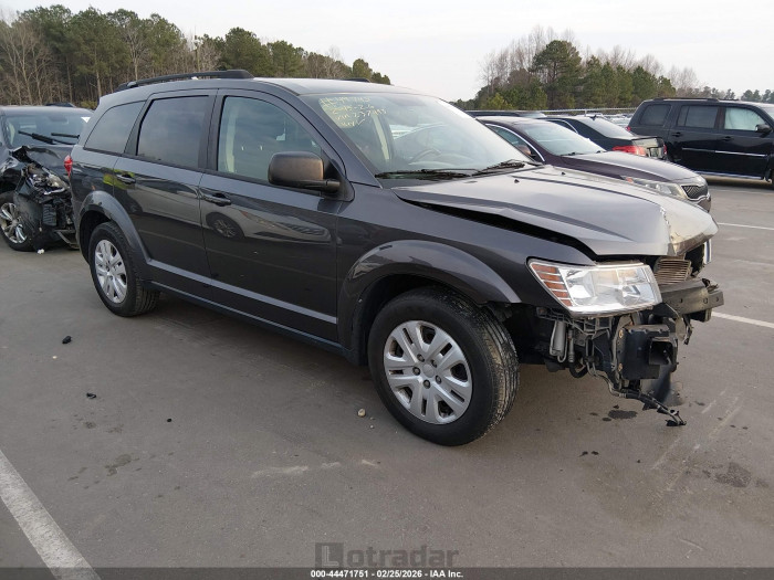Dodge Journey 2014 VIN 3C4PDCAB6ET237493