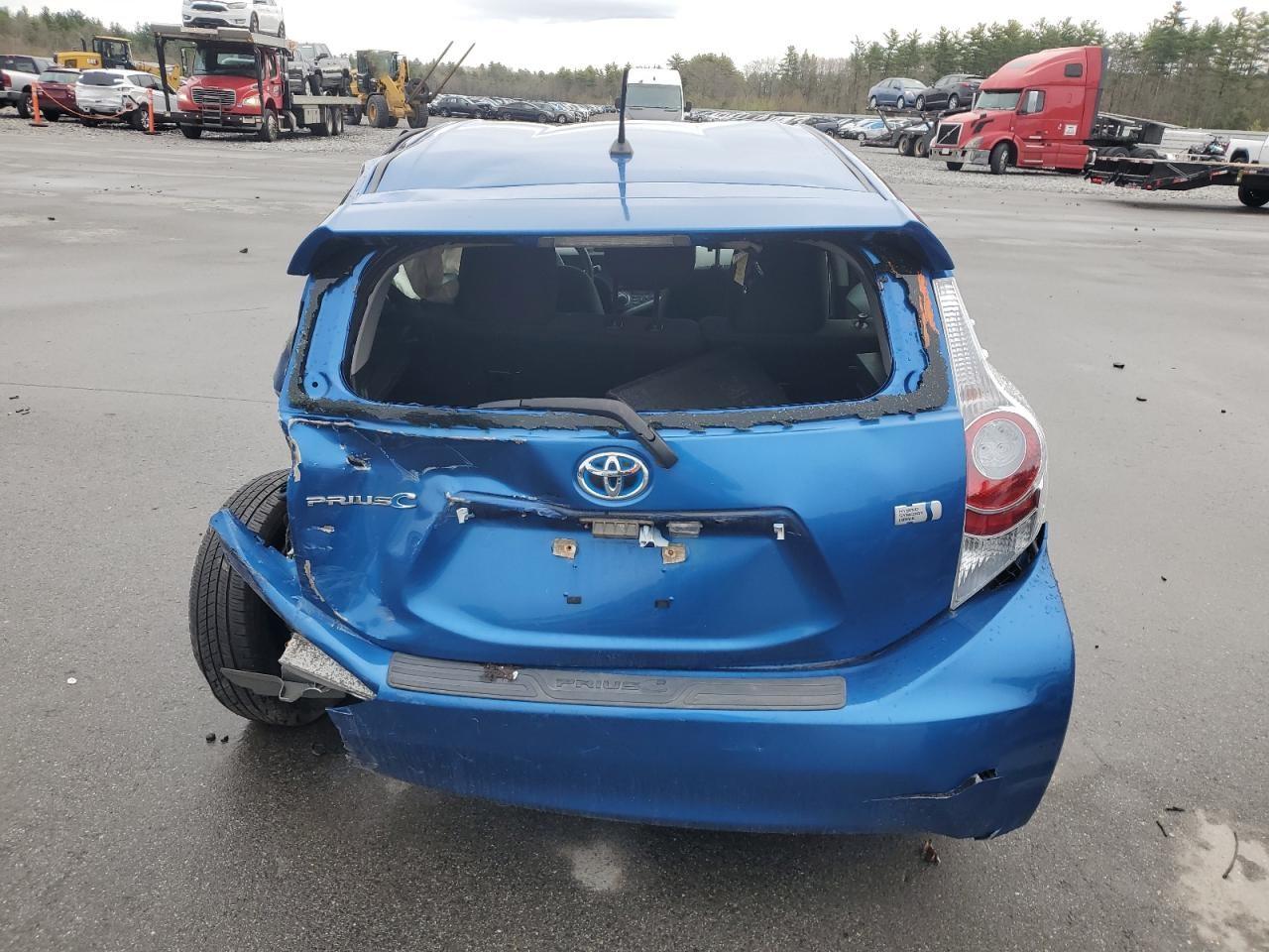 TOYOTA PRIUS 2012 VIN JTDKDTB39C1507466 фото 6