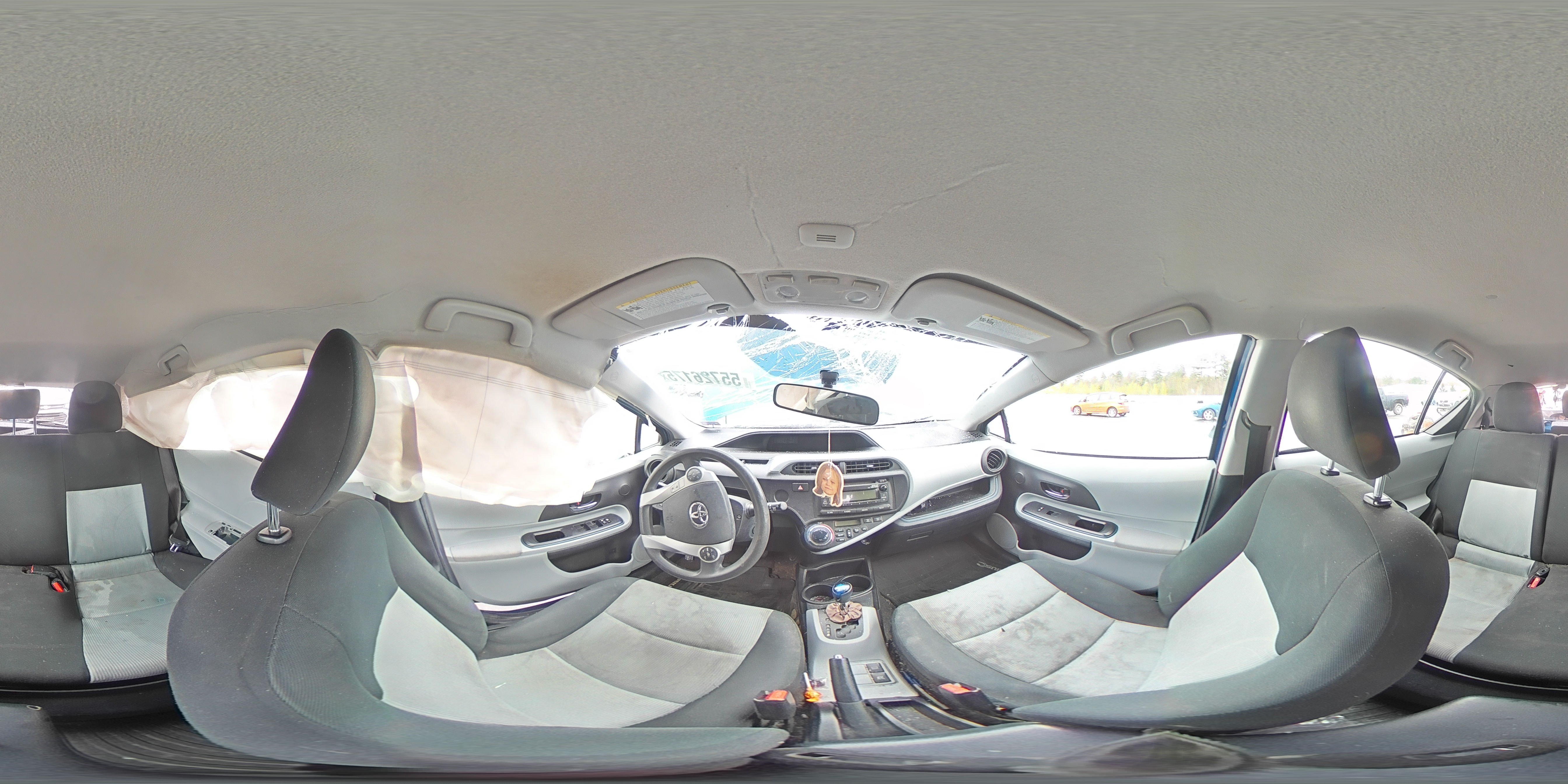 TOYOTA PRIUS 2012 VIN JTDKDTB39C1507466 фото 14
