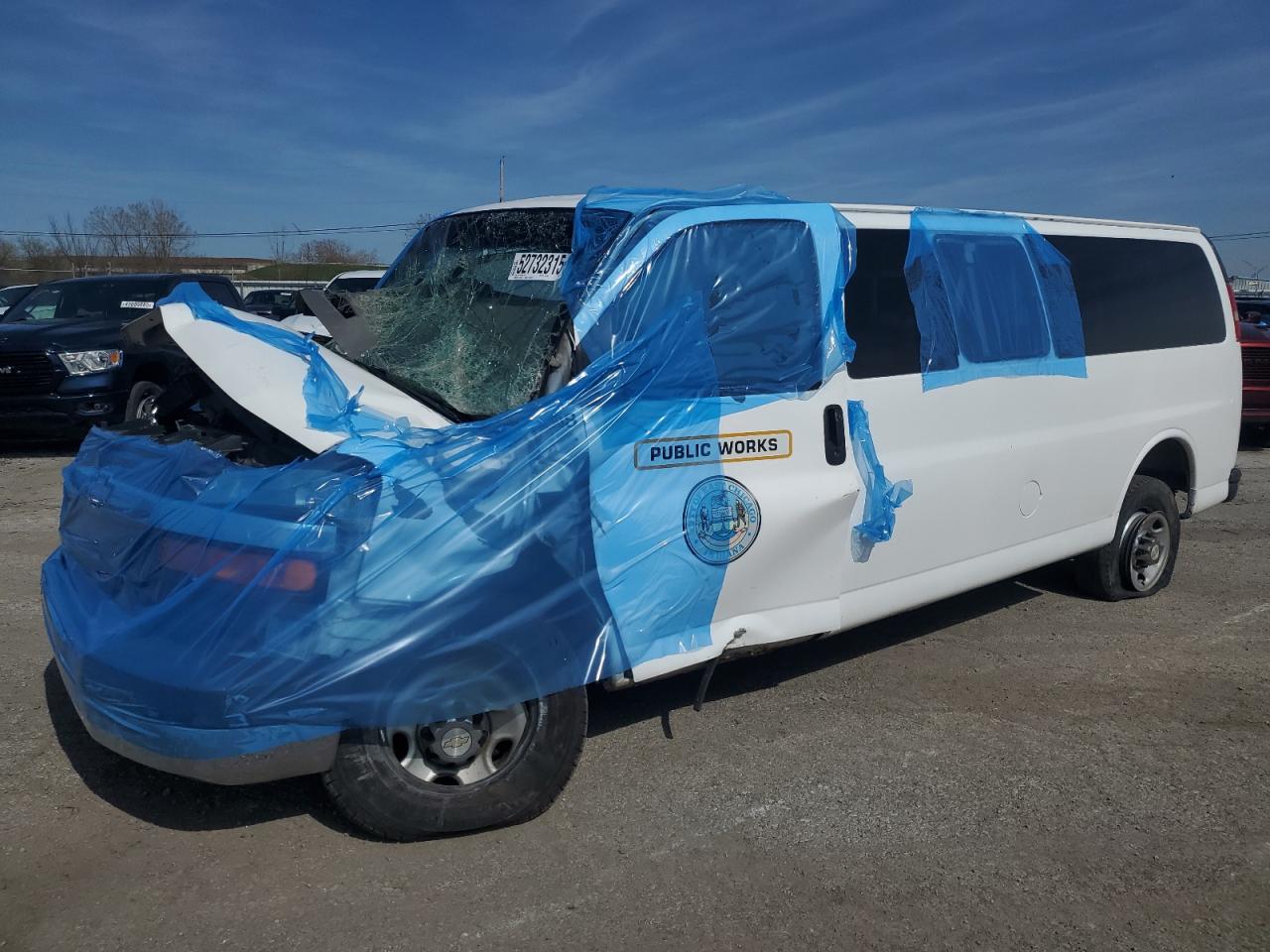 CHEVROLET EXPRESS 2007 1GAHG39U971208137