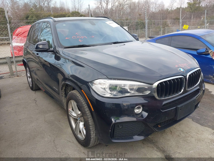 BMW X5 2016 VIN 5UXKR0C53G0P32489