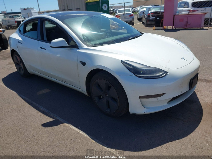 Tesla Model 3 2022 VIN 5YJ3E1EA7NF318597