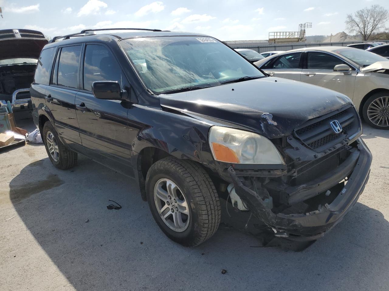 HONDA PILOT 2005 VIN 5FNYF18635B001295 фото 4