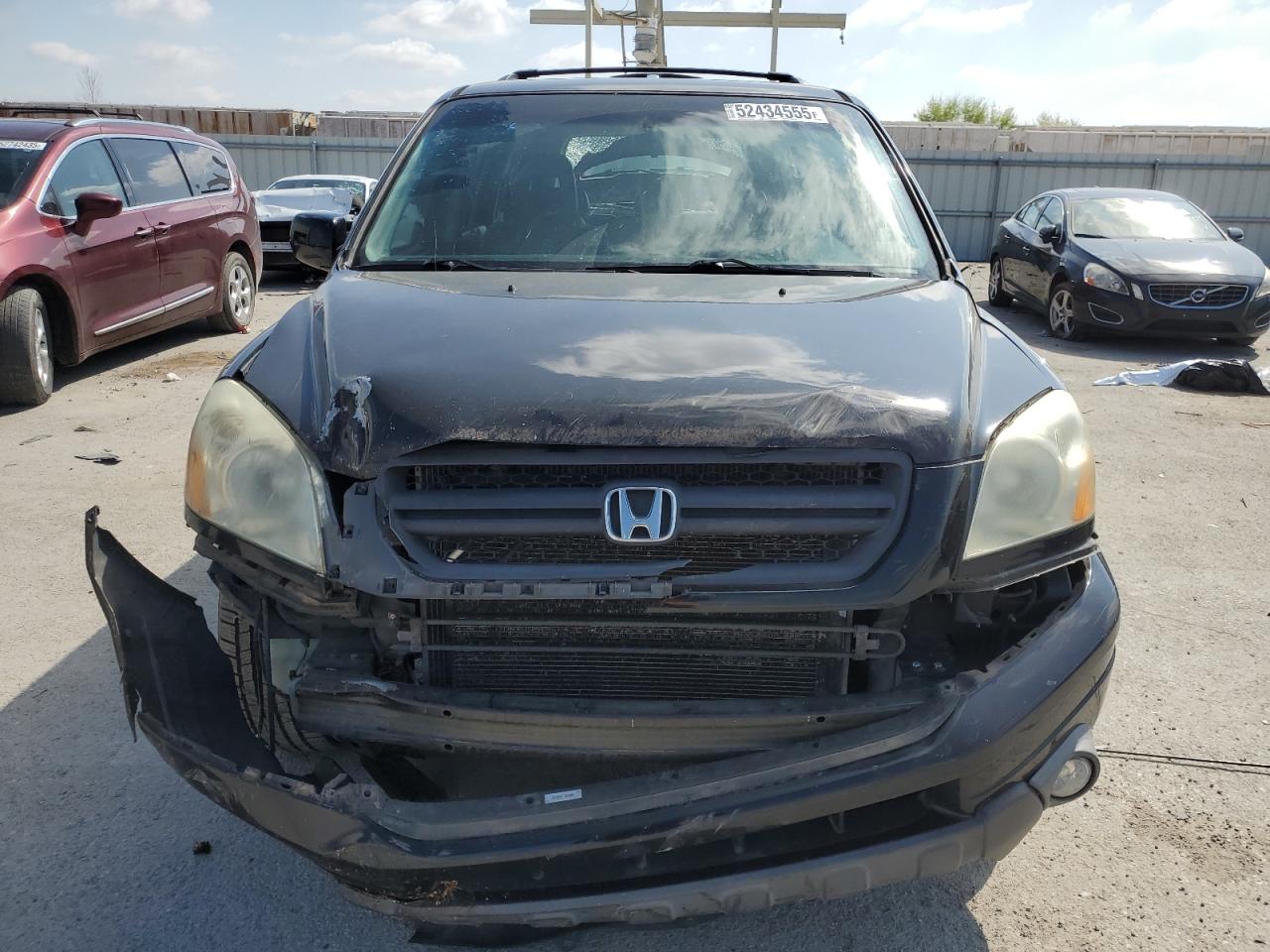 HONDA PILOT 2005 VIN 5FNYF18635B001295 фото 5