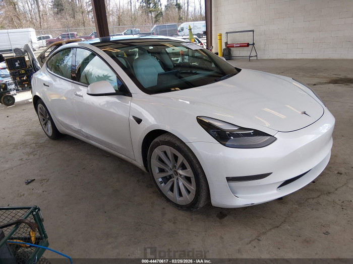 Tesla Model 3 2022 VIN 5YJ3E1EB0NF269784