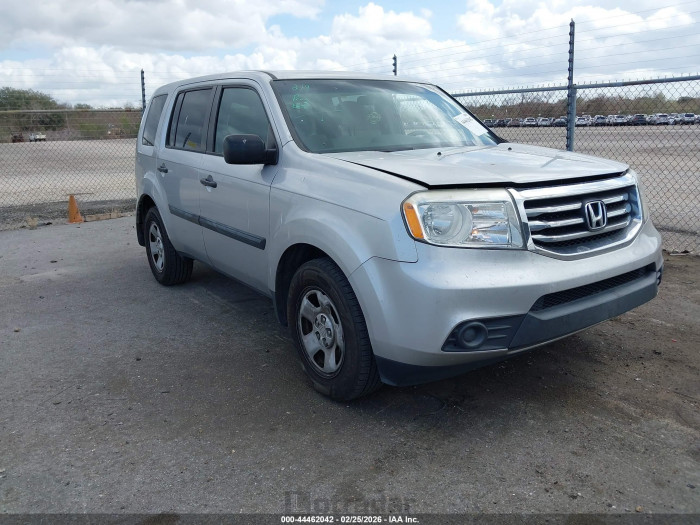 Honda Pilot 2015 VIN 5FNYF3H29FB011727