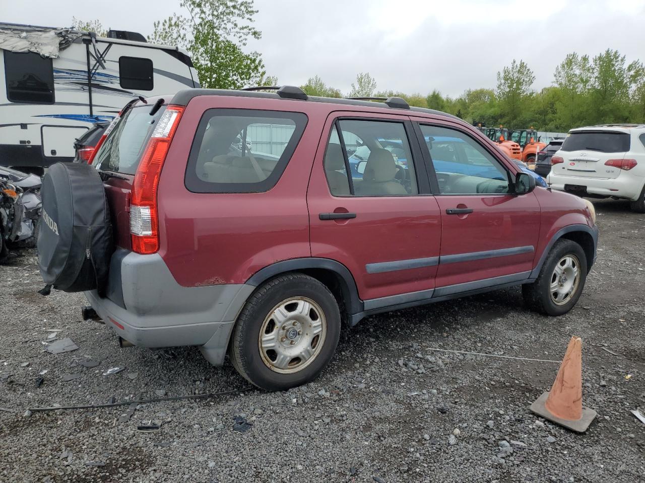 HONDA CRV 2005 VIN SHSRD78575U316453 фото 3
