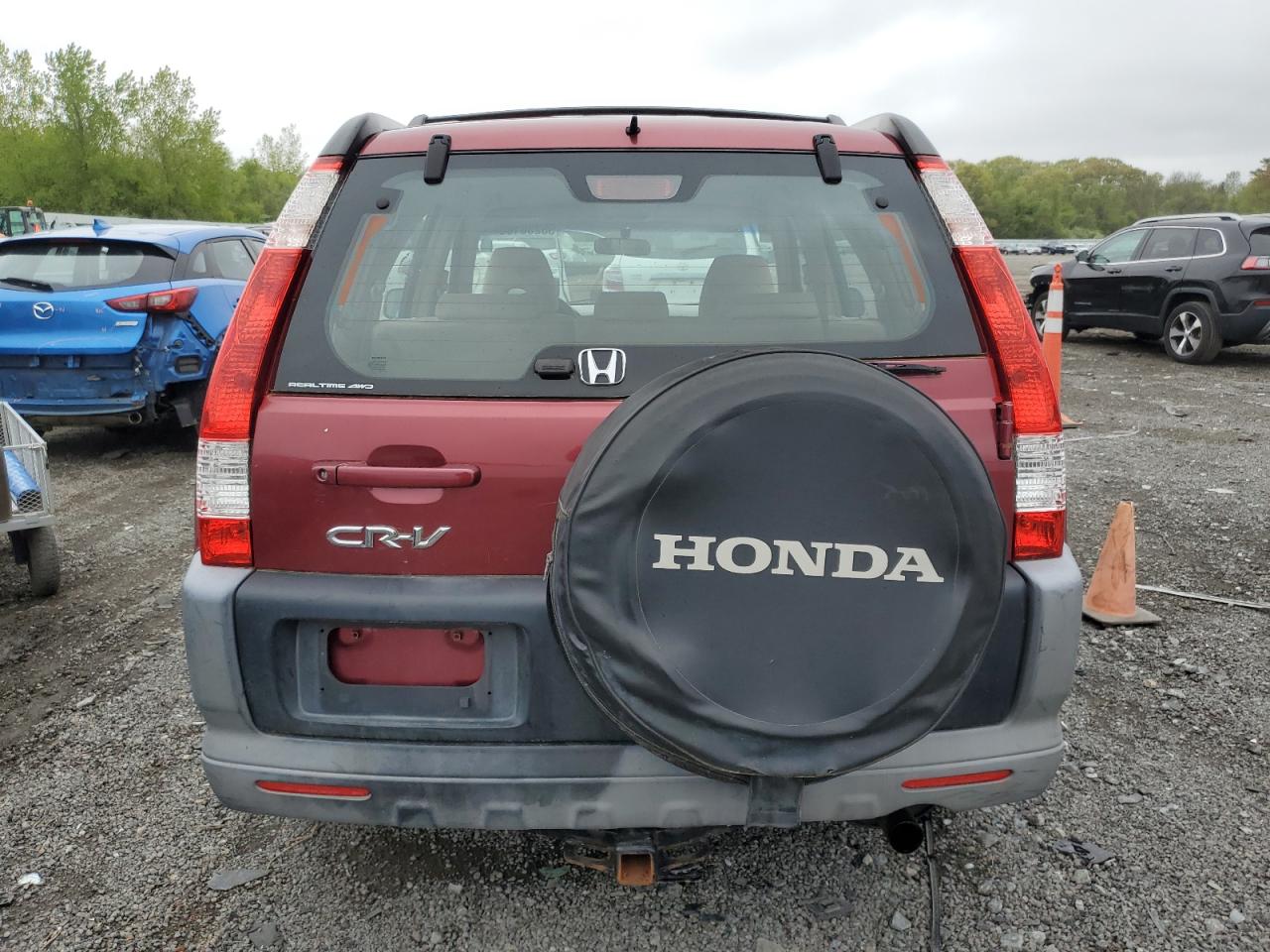 HONDA CRV 2005 VIN SHSRD78575U316453 фото 6