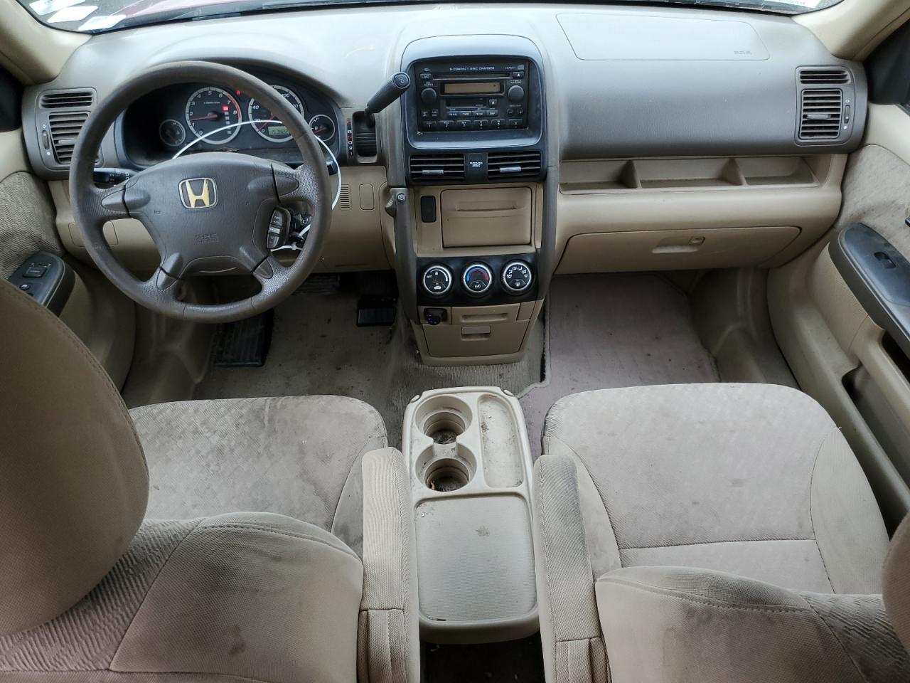 HONDA CRV 2005 VIN SHSRD78575U316453 фото 8