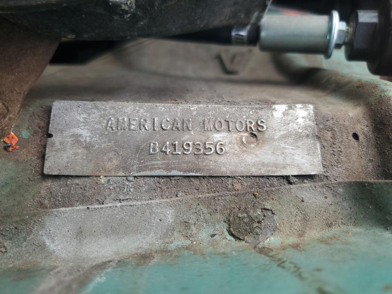 AMERICAN MOTORS ALL MODELS 1962 VIN B419356 фото 12