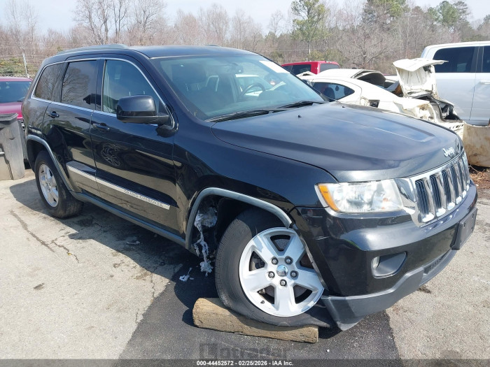 Jeep Grand cherokee 2012 VIN 1C4RJFAG6CC135232