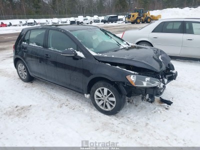 Volkswagen Golf 2017 VIN 3VW117AU1HM030464