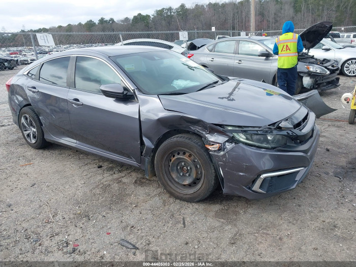 Honda Civic 2020 VIN 2HGFC2F65LH552524
