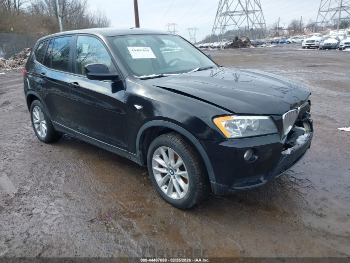 BMW X3 2013 VIN 5UXWX9C56D0A28703