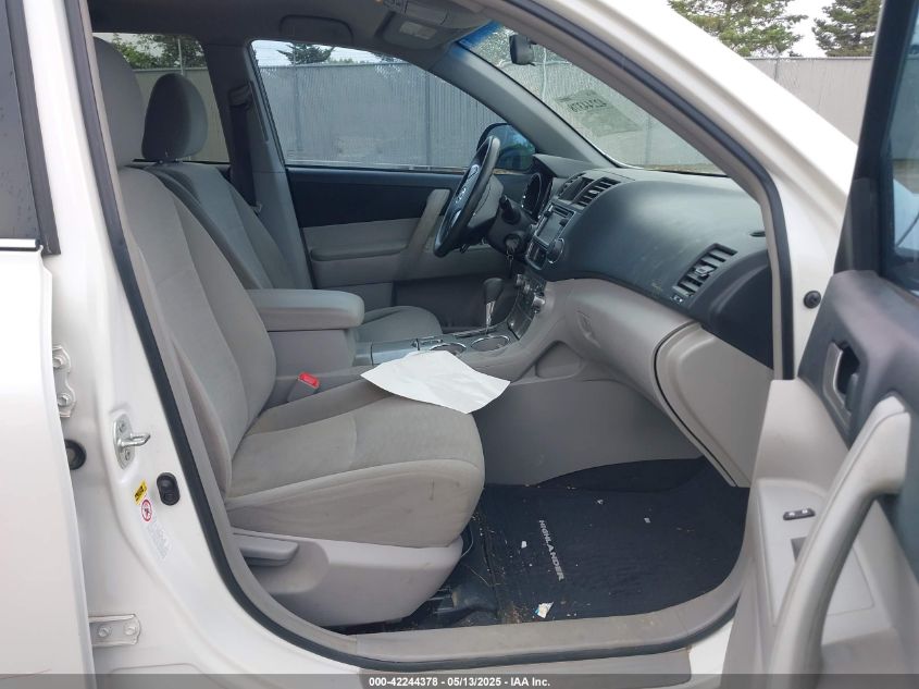 TOYOTA HIGHLANDER 2013 VIN 5TDZA3EHXDS045440 фото 5