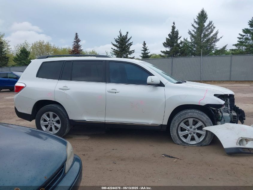 TOYOTA HIGHLANDER 2013 VIN 5TDZA3EHXDS045440 фото 13