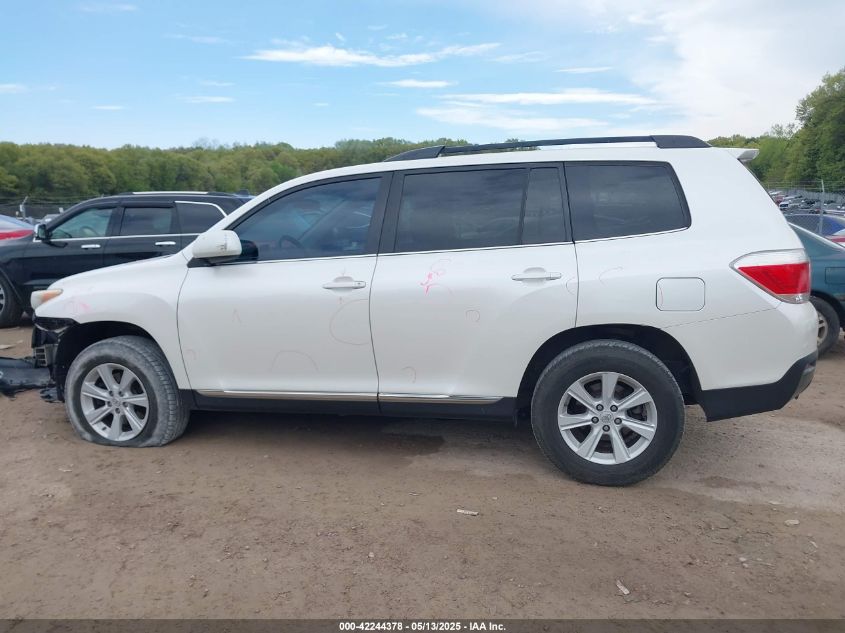 TOYOTA HIGHLANDER 2013 VIN 5TDZA3EHXDS045440 фото 14