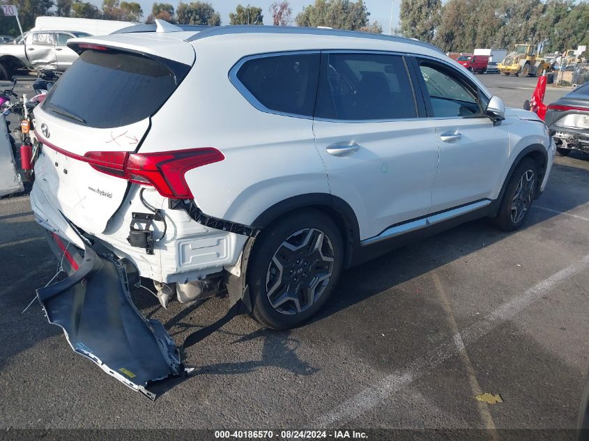 HYUNDAI SANTA FE HYBRID 2023 VIN 5NMS5DA10PH002995 фото 4