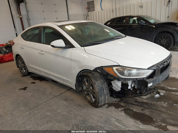 Hyundai Elantra 2018 VIN 5NPD84LF6JH269495