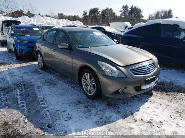 Infiniti G 2013 VIN JN1CV6AR7DM355005