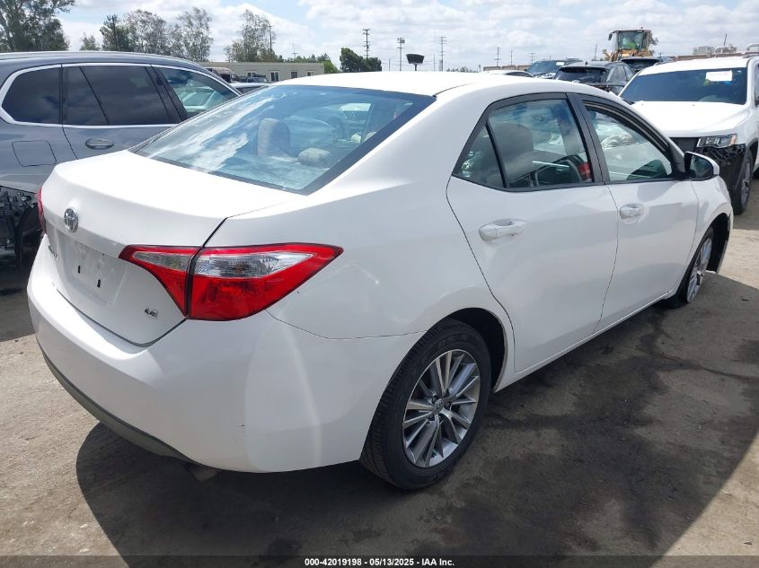 TOYOTA COROLLA 2014 VIN 5YFBURHE0EP032915 фото 4