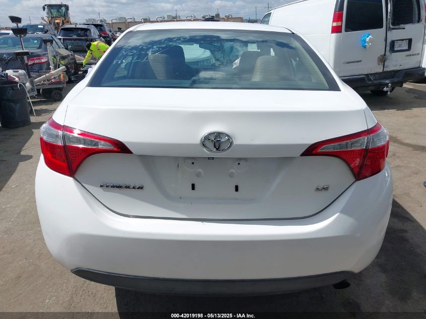 TOYOTA COROLLA 2014 VIN 5YFBURHE0EP032915 фото 15