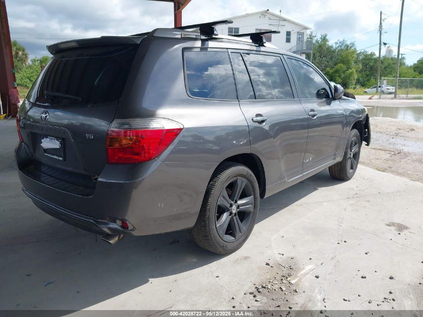 TOYOTA HIGHLANDER 2008 VIN JTEDS43A682047343 фото 4