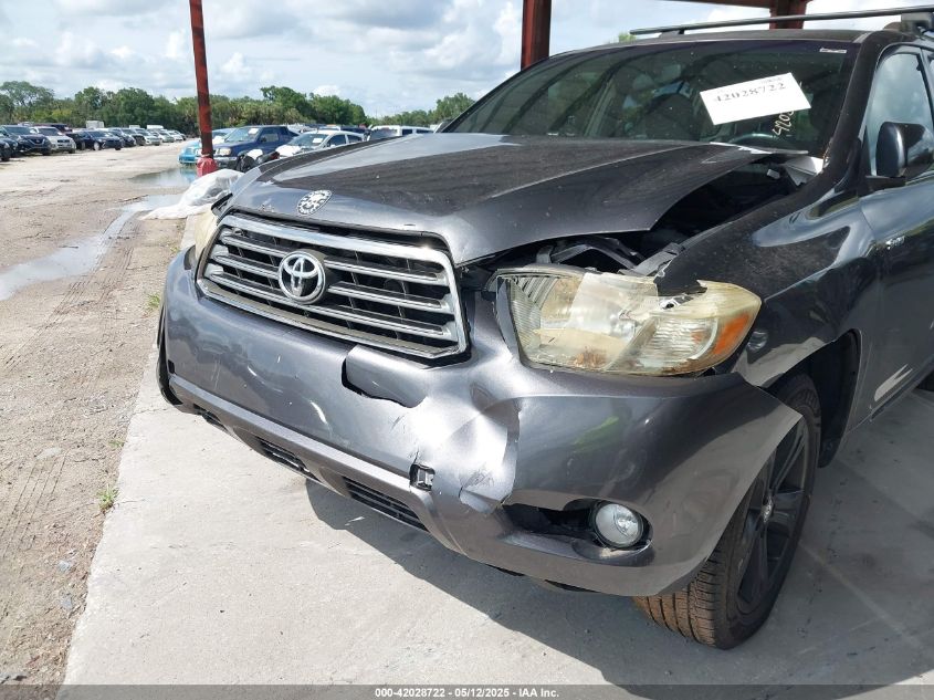 TOYOTA HIGHLANDER 2008 VIN JTEDS43A682047343 фото 6
