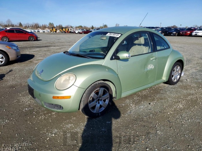 Volkswagen Beetle 2007 VIN 3VWPG31C97M517399